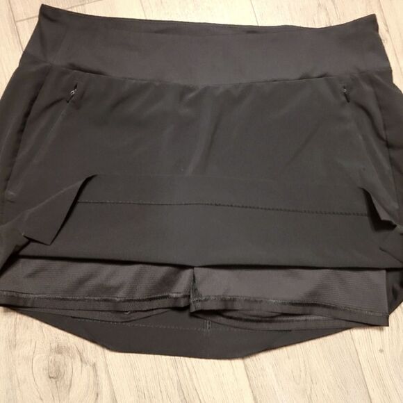 COPY - Athleta Soho Skort Activewear Black Size 14 - Picture 4 of 6